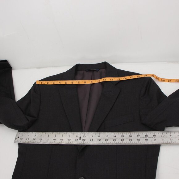 Brooks Brothers Sport Coat Men 38R Milano Estrato Wool Gray trabaldo togna 1840 - Picture 8 of 13